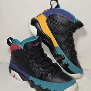 Air Jordan 9 Retro Sneakers Multi-Color Size 5Y (Style Code 302359-065)